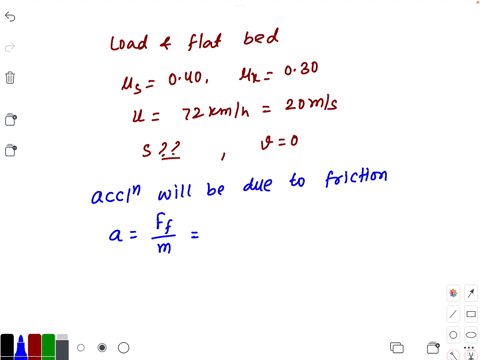 the-coefficients-of-friction-between-the-load-and-the-flatbed-trailer-shown-are-mu_s040-and-mu_k030-94816