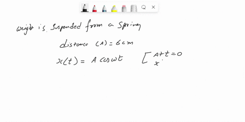 1136-0-6-690-02-w4-w5-g11-pr_-4-wclent-s-suspcnded-irom-aspnng-and-movingun-ind-doym-simplc-harmonic-mutiuil-seuil-ll-ciehc-l5-uushed-6-cm-above-the-restng-poslion-wd-then-released-alter-sec-20847