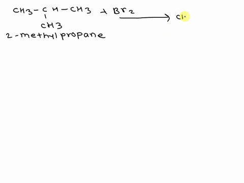 example-82-free-radical-halogenation-name-and-draw-structural-formulas-for-all-monobromination-products-formed-by-treating-2-methylpropane-with-br-z-predict-the-major-product-based-on-the-re-83058
