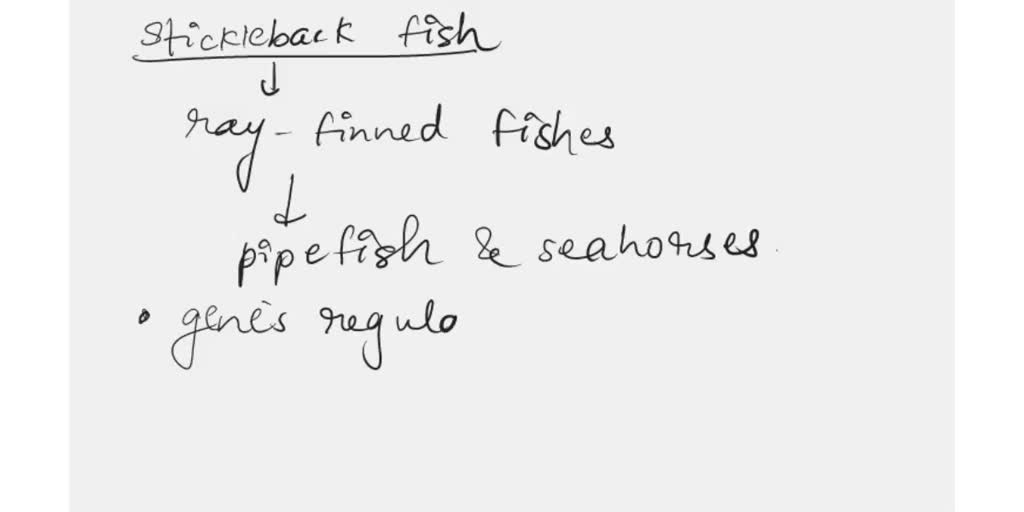 experiment 1 analyze stickleback fish from lakes