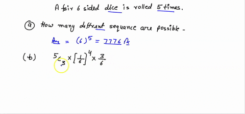 a-fair-six-sided-die-is-rolled-times_-the-resulting-sequence-of-five-numbers-is-recorded-how-many-different-equences-are-possible-how-many-different-sequences-consist-entirely-of-even-number-74784
