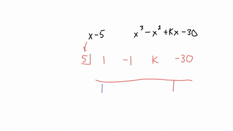 what-is-the-value-of-k-such-that-x-5-is-a-factor-of-x3-x2-kx-30-98396