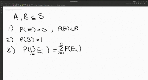 let-a-and-b-be-two-events-in-a-sample-space-using-the-axioms-of-probability-prove-that-pa-b-pa-pa-b-where-a-b-denotes-the-set-of-outcomes-in-a-that-are-not-in-b