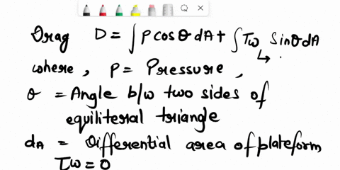 p-025-c-probfem-statement-assume-that-water-flowing-past-the-equilateral-triangular-bar-shown-in-the-figure-produces-the-pressure-distributions-indicated-determine-the-lift-and-drag-on-the-b-69305