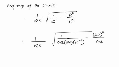 a-coil-of-20-ohm-resistance-and-an-inductance-of-02-h-is-connected-in-parallel-with-a-capacitor-of-100-ufdetermine-the-resonant-frequency-and-the-input-impedance-at-resonance-49417