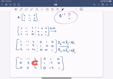 use-an-augmented-matrix-and-row-operations-to-find-a-1-if-it-exists-if-the-inverse-does-not-exist-enter-dne-into-ay-cell-a-1-1-4-20-ebwok-52924
