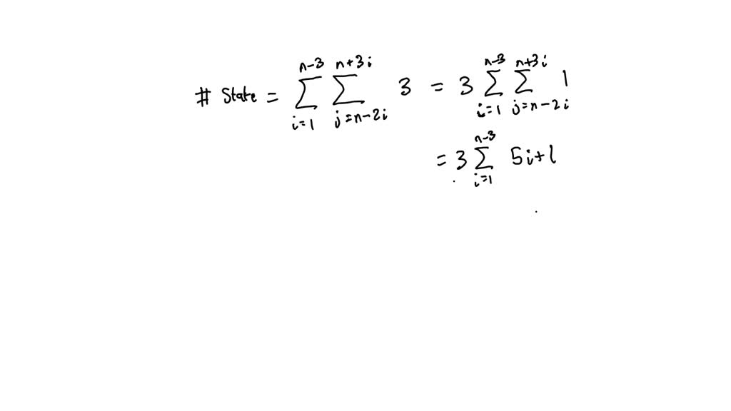 SOLVED: Consider the algorithm segment below: for i = 1 to n for j = n ...