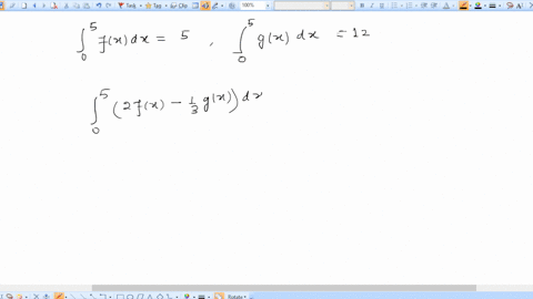 calculate-the-integral-assuming-that-int_05-fx-d-x5-quad-int_05-gx-d-x12-int_05left2-fx-frac13-gxrig-38824