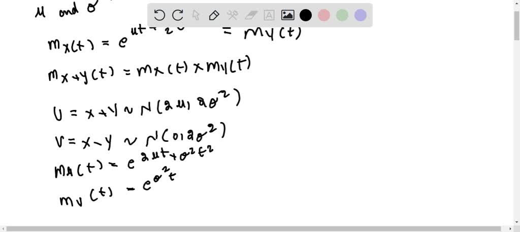 SOLVED: Suppose X and Y are discrete random variables with X Poisson(λ ...