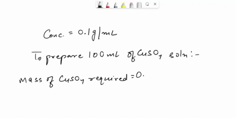 how-would-you-prepare-100ml-of-a-cuso4-solution-with-a-concentration-of-01gml-60203