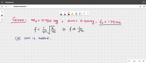 when-a-0750-kg-mass-oscillates-on-an-ideal-spring-the-frequency-is-175-hz-what-will-the-frequency-be-04866