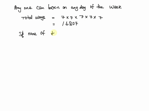 a-group-of-five-people-are-selected-at-random-what-is-the-probability-that-two-of-them-were-born-on-85064