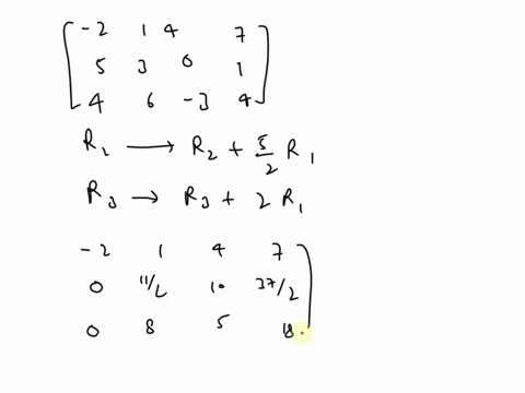 solve-the-following-linear-system-of-equations-as-an-augmented-matrix-by-hand-using-gaussian-elimination-as-developed-in-class-do-not-scale-or-pivot-at-any-time-and-do-not-vary-the-process-use-fractio