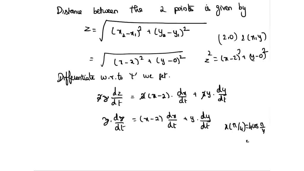 solved-a-particle-is-moving-around-the-ellipse-4x-2-16y-2-64-at