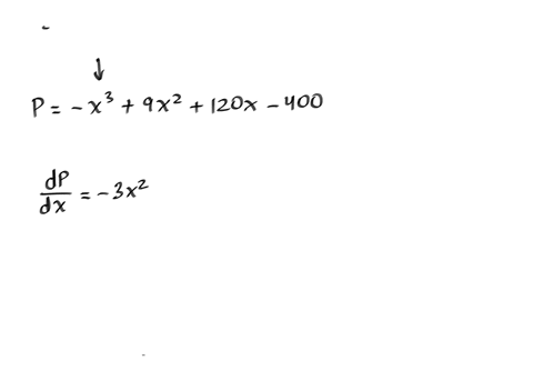 profit-function-is-given-by-px-x-9x-120x-400-_-where-is-the-number-of-units-produced-and-sold-and-profit-is-in-dollars-find-the-maximum-profit-than-can-be-earned-and-the-number-of-units-that-85697