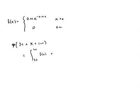 the-lifespan-of-a-light-bulb-manufactured-by-certain-company-is-measured-by-random-variable-x-with-the-following-probability-density-function-001e-0o1x-otherwise-f6-where-x-denotes-the-life-74594
