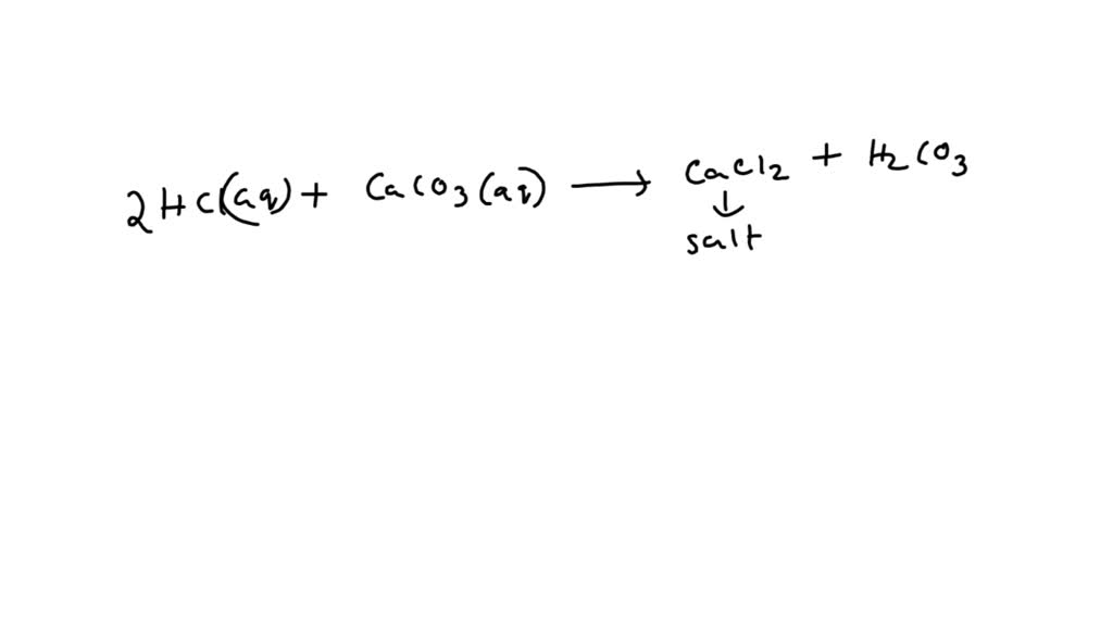 SOLVED: 1. Calcium carbonate (CaCO3), a calcium supplement and the ...
