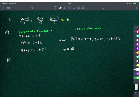 let-l1-be-the-line-v_2-2-3-74-_-3-5-lz-be-the-line-xy2-11-1-4-s10-1-8-r-and-p-102-be-a-point-in-r3-determine-vector-and-parametric-equations-for-l1_-b-find-a-cartesian-equation-of-the-plane-26721