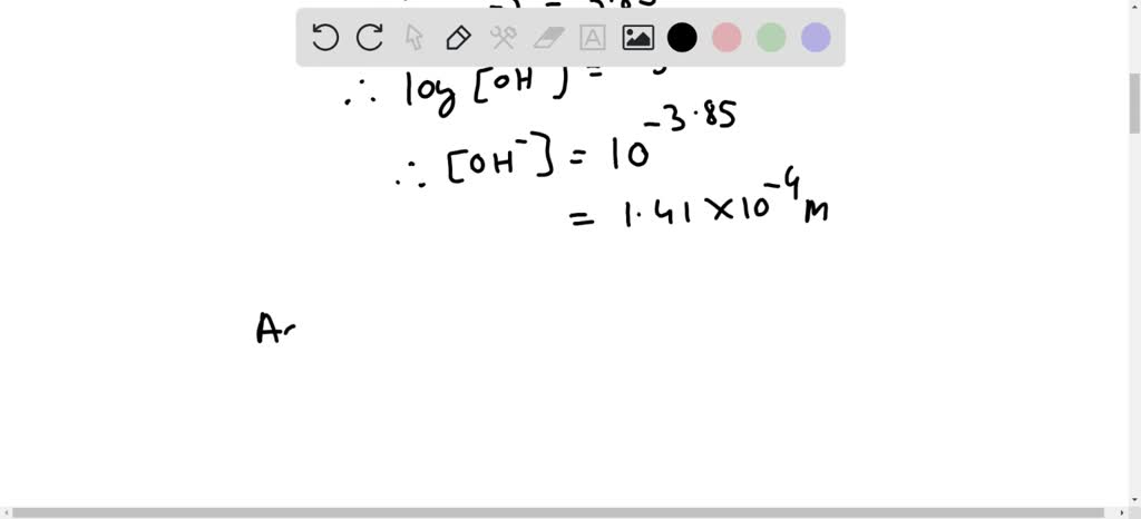 Solved Barium Hydroxide Has A Ksp 2 54x 10 4 What Is The Piiof A