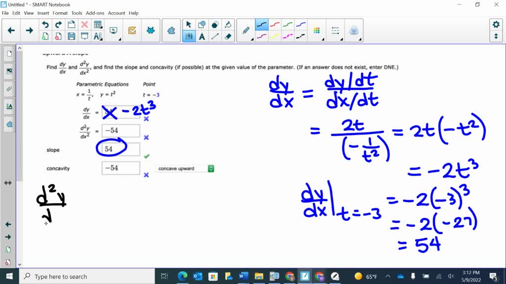 SOLVED 'points 10.3.005 My Notes Ask Your Teac Find dyldx