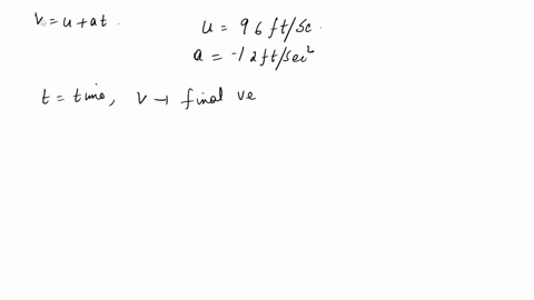 a-car-traveling-with-velocity-25-ms-begins-to-slow-down-at-time-t-0-with-a-constant-deceleration-of-a-_5-m-s2-find-a_-the-velocity-vtat-time-tand-b-the-distance-traveled-before-the-car-comes-73522