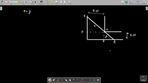 a-pipe-of-negligible-diameter-is-to-be-carried-horizontally-around-a-corner-from-a-hallway-8-ft-wide-77784