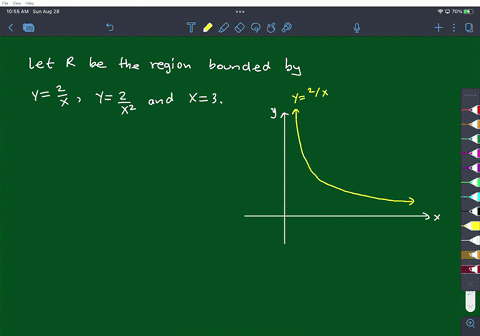 sketch-the-region-enclosed-by-the-given-curves_-decide-whether-to-integrate-with-respect-tox-or-y-draw-typical-approximating-rectangle-y-2x-y-2x2-x-3-05-10-15-20-25-30-find-the-area-of-the-r-47182