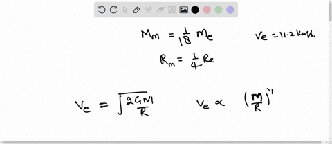 given-mass-of-the-moon-is-1-18-of-the-mass-of-the-earth-and-corresponding-radius-is-14-of-the-earth-if-escape-velocity-on-the-earth-surface-is-112-kms1-the-value-of-same-on-the-surface-of-moon-is-kms1