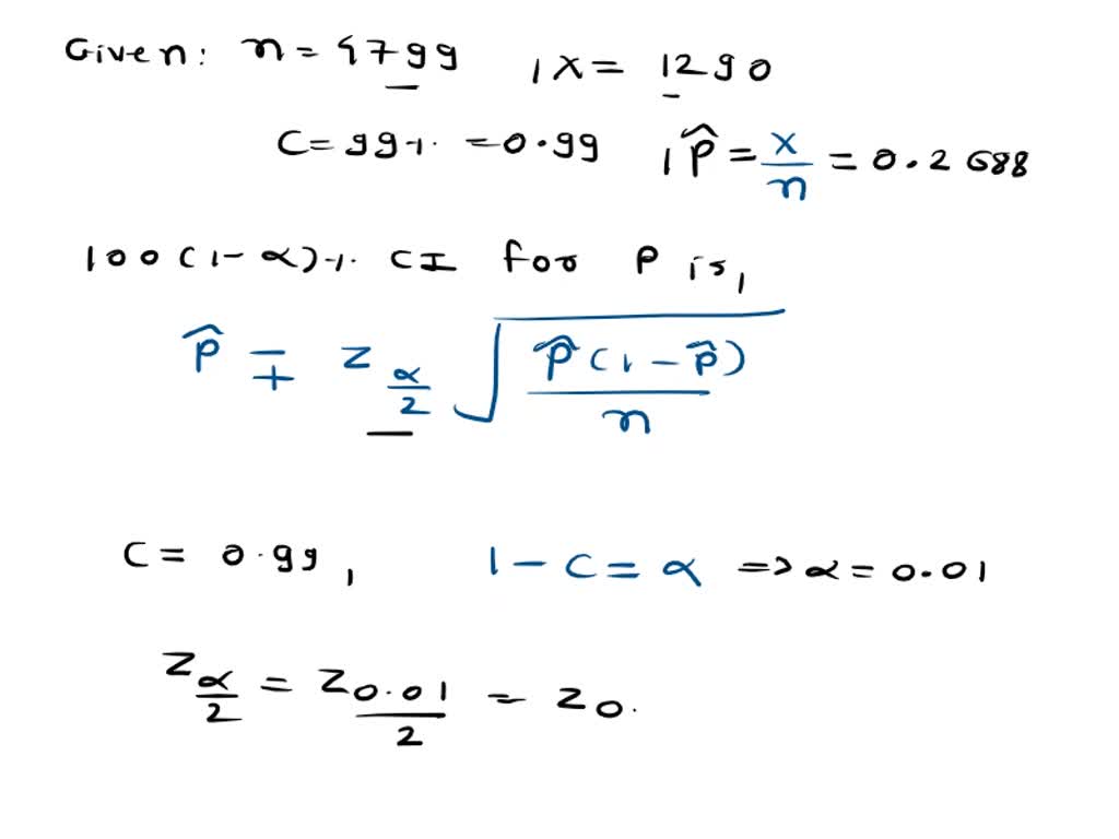 SOLVED It was reported that in survey 4799 American youngsters aged 20