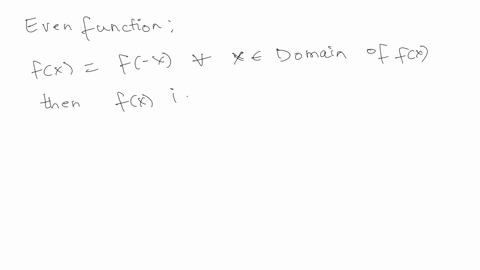 Is the function shown in the following graph even odd or...