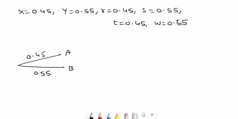 the-accompanying-tree-diagram-presents-two-stage-experiment-let-x-045y-055-045-055-045-and-w-055-use-the-diagram-to-find-the-following-probabilities_-round-your-answers-to-three-decimal-plac-96858