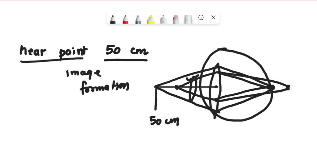 SOLVED the near point of hypermetropic eye is 50 cm. calculate the