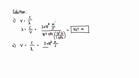 1-a-local-am-radio-station-broadcasts-at-a-frequency-of-817-khz-calculate-the-wavelength-at-which-it-is-broadcasting-wavelength-m-1-khz-10-3-sec-1-2-the-wavelength-of-a-particular-color-of-v-50867