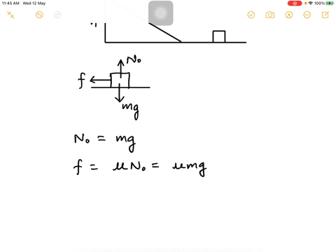 a-package-slides-down-a-ramp-14-meters-high-and-at-the-bottom-hits-a-rough-patch-with-friction-u-007-how-far-will-it-slide-before-it-comes-to-a-stop-2