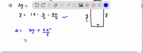 a-norman-window-has-the-shape-of-a-semicircle-atop-a-rectangle-so-that-the-diameter-of-the-semicircle-is-equal-to-the-width-of-the-rectangle-what-is-the-area-of-the-largest-possible-norman-w-53741