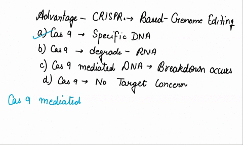 6-the-advantage-of-crisprcas9-based-genome-editing-tool-is-specific-dna-in-the-cell-as-a-guide-_-recognizing-target-gene-sequence-a-cas9-uses-a-b-cas9-can-degrade-rna-and-protein-cas9-mediat-94183