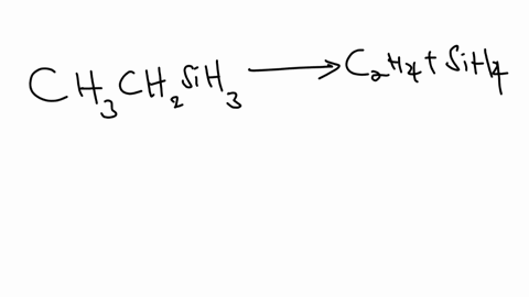 write-the-rate-law-for-the-following-elementary-reaction-ch3ch2sih3-g-c2h4-g-sih4-g-use-k1-to-stand-for-the-rate-constant