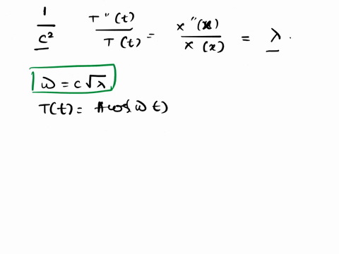 a-string-of-length-tunit-is-stretched-between-points-00-and-1-0-on-the-x-axis_-the-string-has-a-shape-of-fx-x-1-x-for-0-x-t-at-time-t-0-suppose-that-the-displacement-of-the-string-02u-62u-u-37122