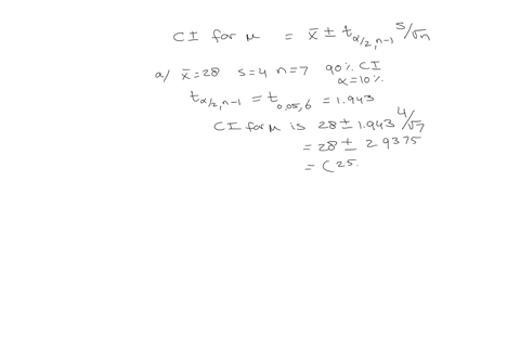 find-a-confidence-interval-for-assuming-that-each-sample-is-from-a-normal-populationround-the-value-of-to-3-decimal-place-and-your-final-answers-to-2-decimal-places-a28s4n790percent-confiden-86684