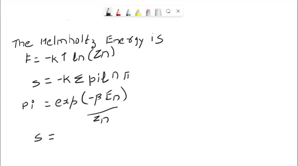 SOLVED: Consider a system consisting of N particles. Each particle can ...