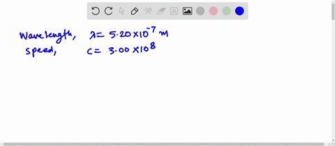 green-light-has-a-wavelength-of-520-times-10-7-mathrmm-and-travels-through-the-air-at-a-speed-of-300-50651