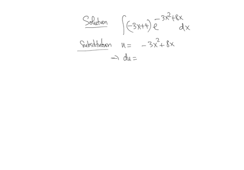 find-the-following-integrals-3x-4e3x28xdx