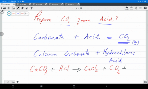 how-can-carbon-dioxide-gas-be-prepared-from-an-acid-88744
