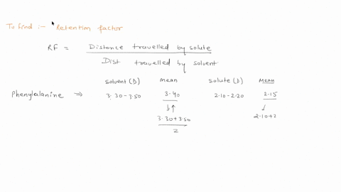 chromatography-data-for-amino-acids-distance-solvent-traveled-distance-sample-traveled-cm-cm-rf-value-330-350-cm-210-220-phenylalanine-alanine-330-350-cm-150-160-330-350-cm-070-090-glycine-s-55602