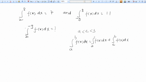 let-f-be-a-continuous-function-such-that-8-f-x-dx-7-and-f-x-dx-11_-9-9-what-is-the-value-of-fw-dx-11021