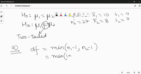a-hypothesis-test-has-hypotheses-h0-1-2-versus-h1-1-2-the-sample-means-were-x1-10-and-x2-8-the-sample-standard-deviations-were-s1-4-and-s2-7-and-the-sample-sizes-were-n1-15-and-n2-27-a-how-m-91925
