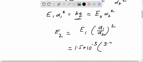 a-42-c-charge-is-measured-to-have-an-electric-field-of-15-x-10-3-nc-at-37-cm-what-is-the-electric-field-23-m-away-7-a-13-c-charge-is-measured-to-have-an-electric-field-of-0021-nc-at-12-mm-what-is-the-