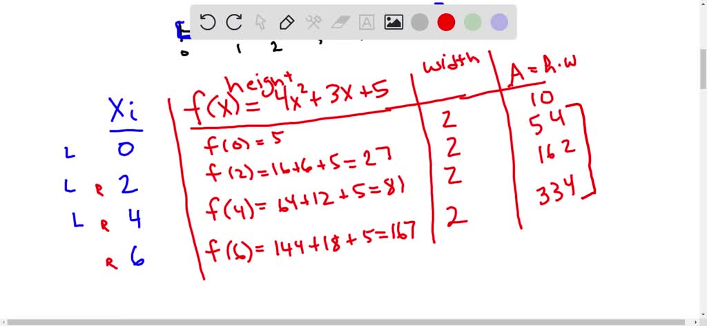 SOLVED: 'Consider the integral 2 (4x + 3 + 1) dx (a) Find the Riemann ...