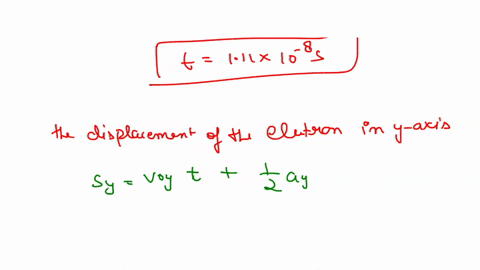 an-electron-is-projected-with-an-initial-speed-180106-ms-into-the-uniform-field-between-the-parallel-plates-in-the-figure-figure-1-assume-that-the-field-between-the-plates-is-uniform-and-dir-35583