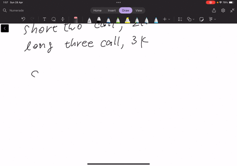 carefully-draw-the-payoff-diagram-of-a-portfolio-consisting-of-one-call-option-with-exercise-price-k-short-two-call-options-with-delivery-price-2k-and-long-three-call-options-with-delivery-price-3k-2
